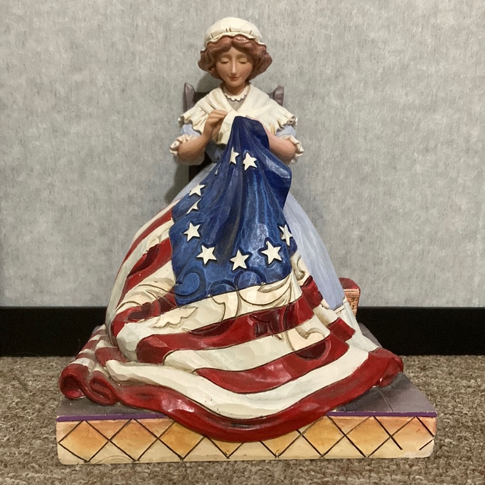 Jim Shore “Freedom Flag” 4021138 🇺🇸